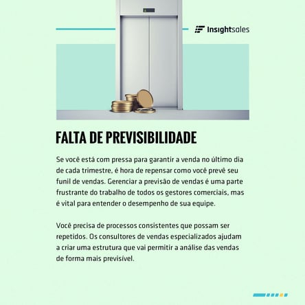 Consultoria de Vendas - Falta de previsibilidade