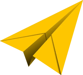 avión de papel