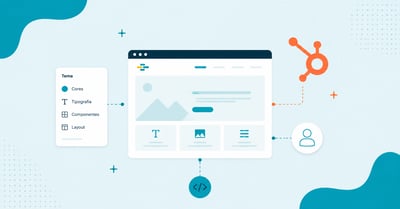 temas e configurações de tema no HubSpot