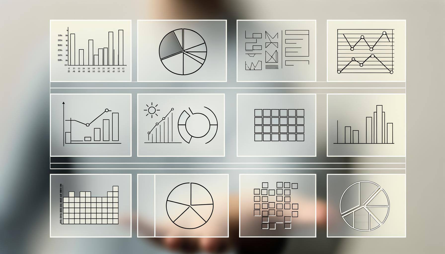 Tipos de gráficos ideais para apresentação comercial