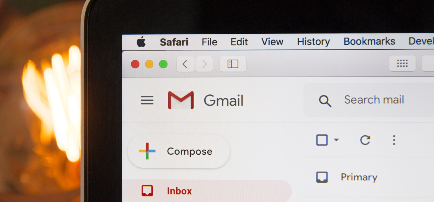 Gmail app in a browser