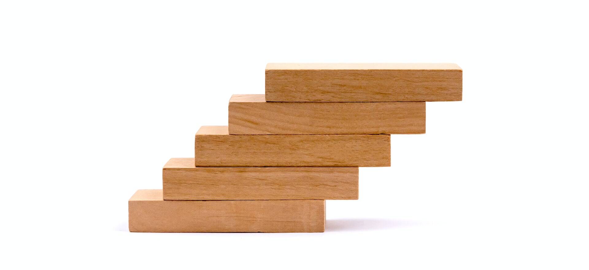 stairs made of wood